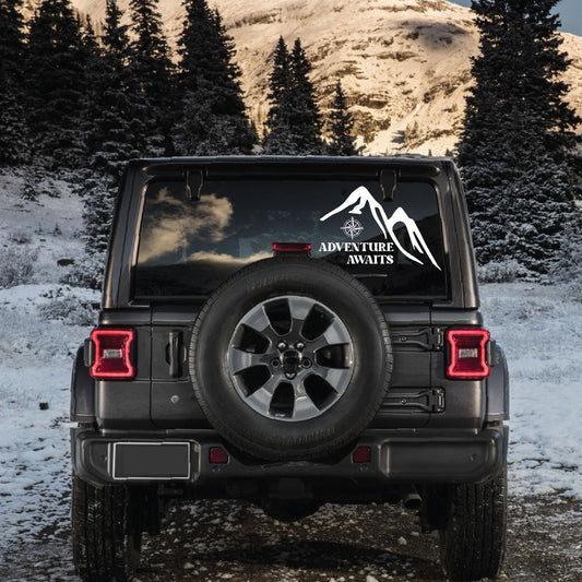 Adventure Awaits Sticker
