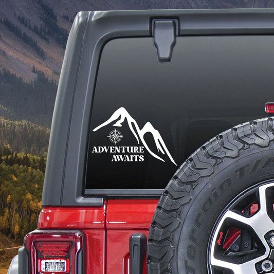 Adventure Awaits Sticker