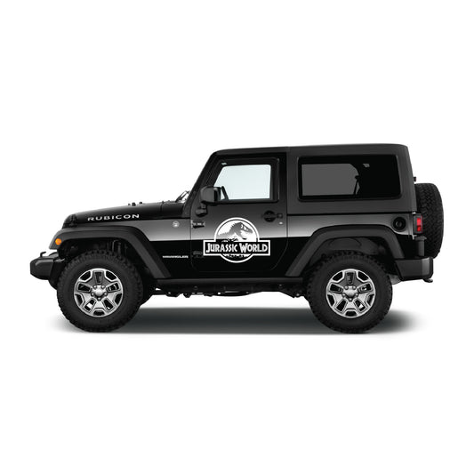 Custom Jurassic World Vehicle Decal
