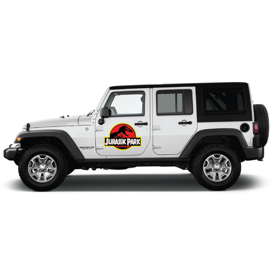 Original Jurassic Park Vehicle Decal