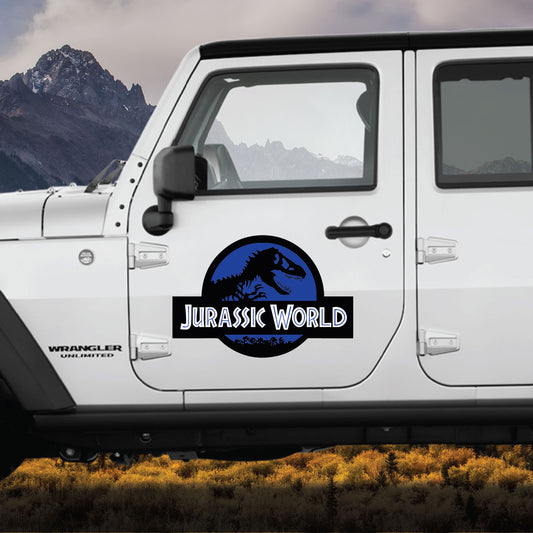 Original Jurassic World Vehicle Decal