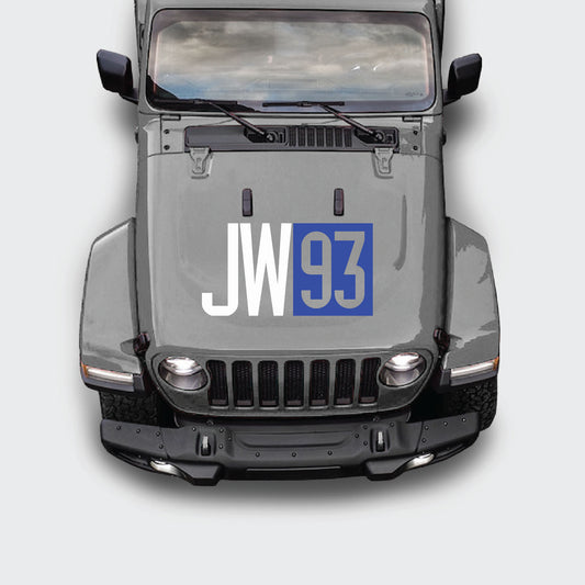 Original Jurassic World Scratch Decal Kit