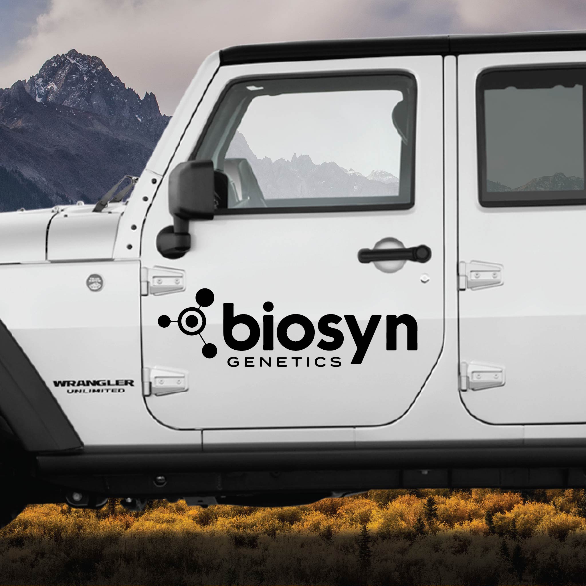Summit Graphix | biosyn Genetics logo Jurassic Park Sticker