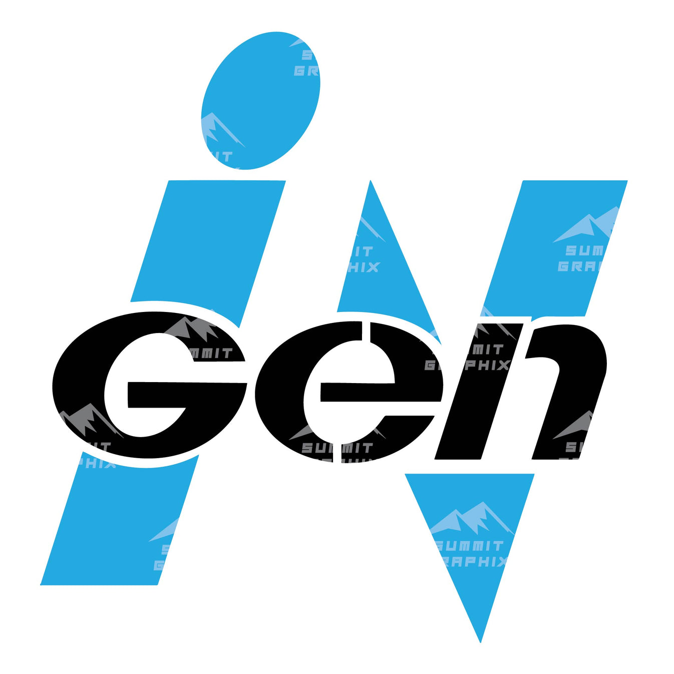 Summit Graphix | Ingen logo Jurassic World Sticker
