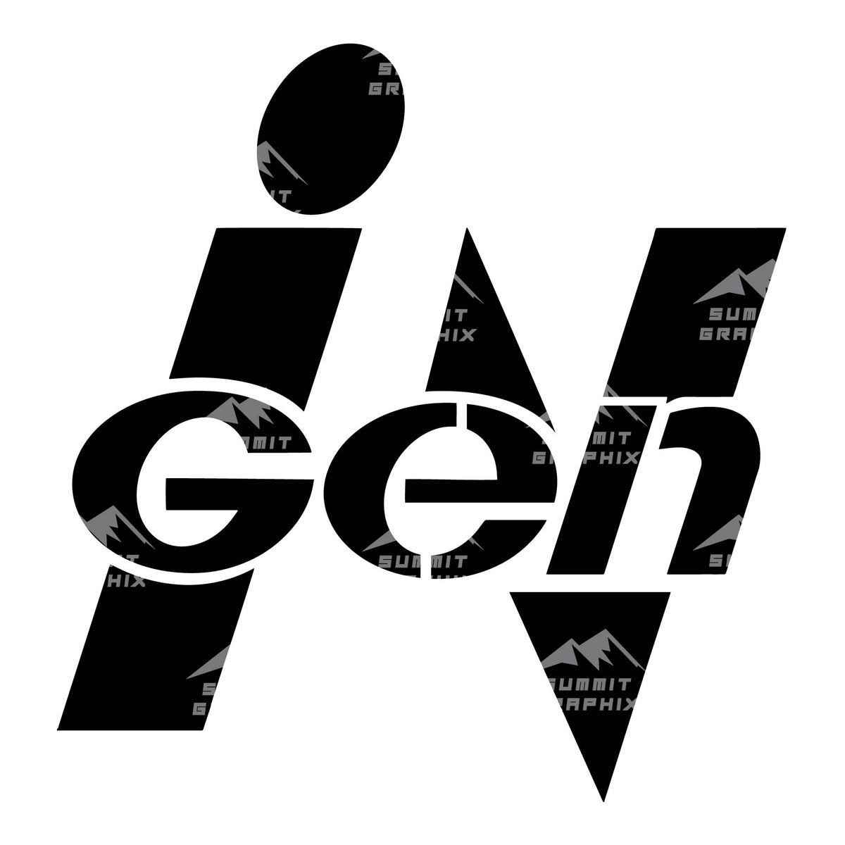 In Gen Sticker Ingen Logo Jurassic Park