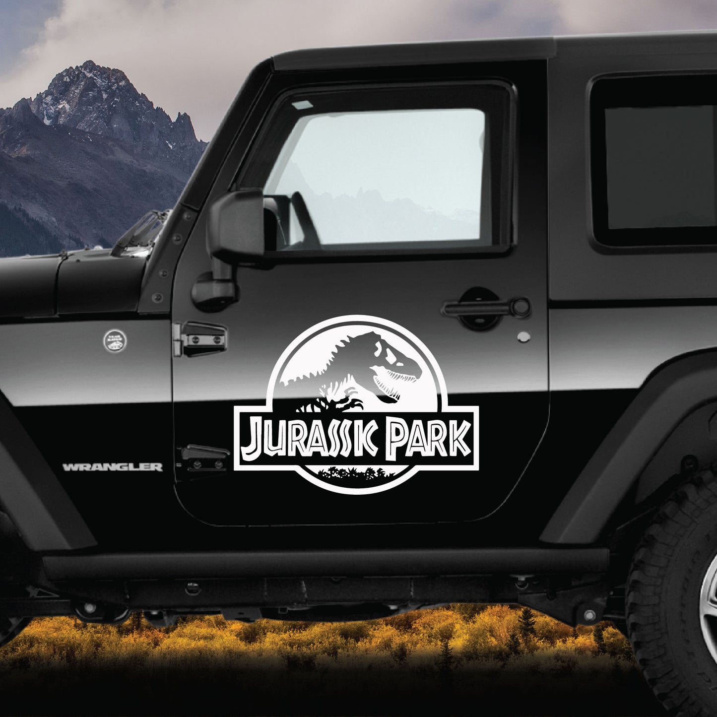 Custom Jurassic Park Vehicle Decal