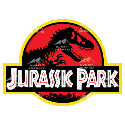 Original Jurassic Park Vehicle Decal
