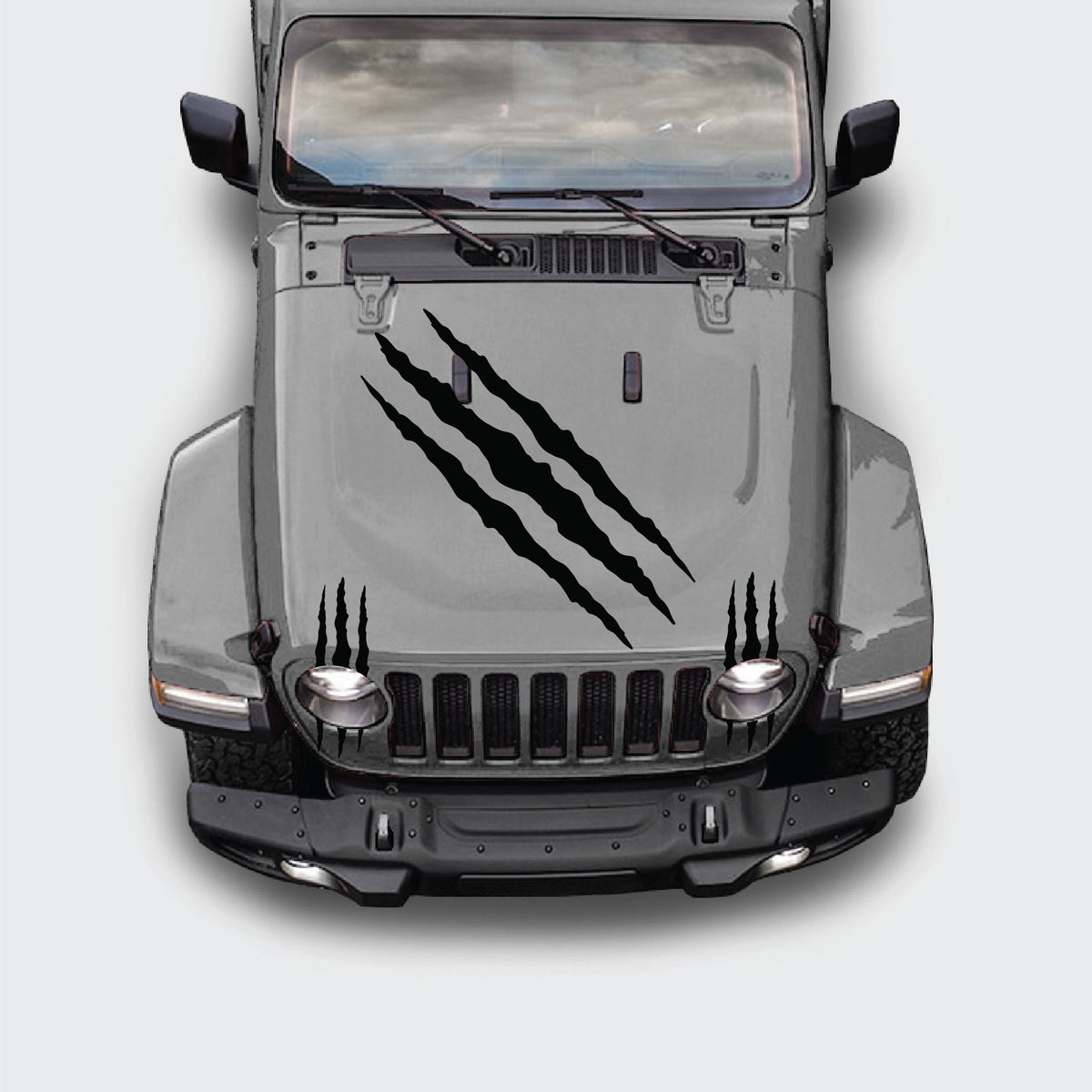 Summit Graphix | Custom Vehicle Claw Mark Scratches Decal